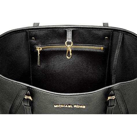 michael kors jet set tote zwart|jet set small michael kors.